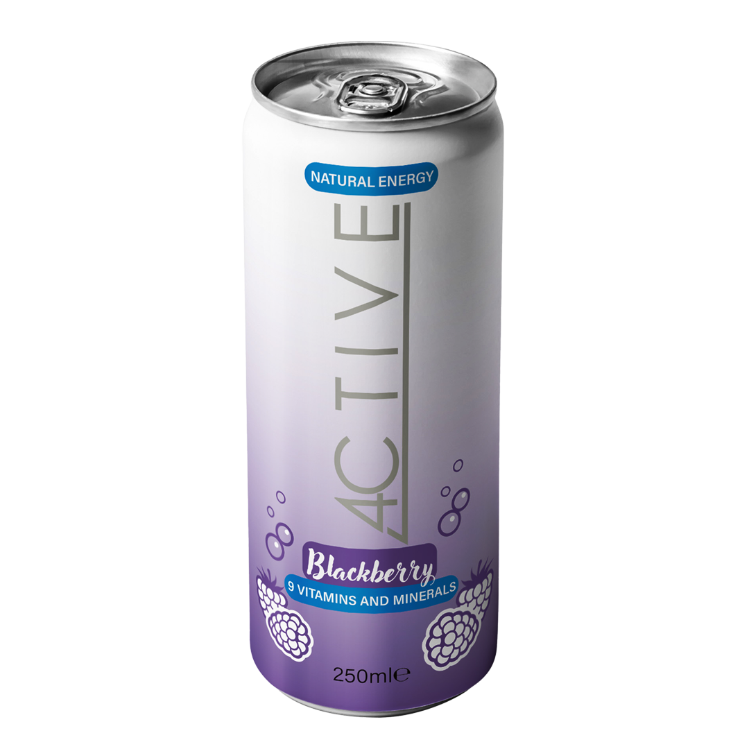 4CTIVE Drink Blackberry - Vitamins and Natural Energy