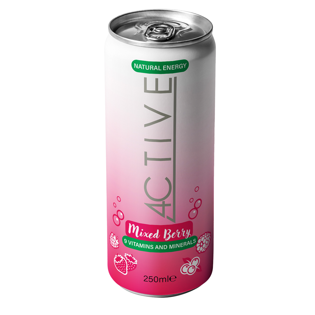 4CTIVE Drink Mixed Berry - Vitamin and Natural Energy