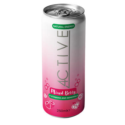 4CTIVE Drink Mixed Berry - Vitamin and Natural Energy