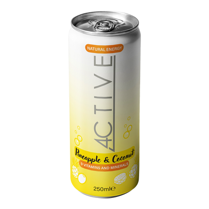 4CTIVE Drink Pineapple & Coconut - Vitamin and Natural Energy