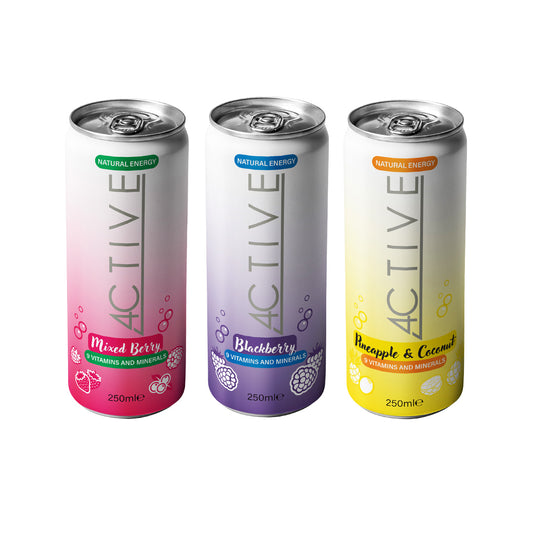 4CTIVE Drink Variety Pack - Vitamin and Natural Energy