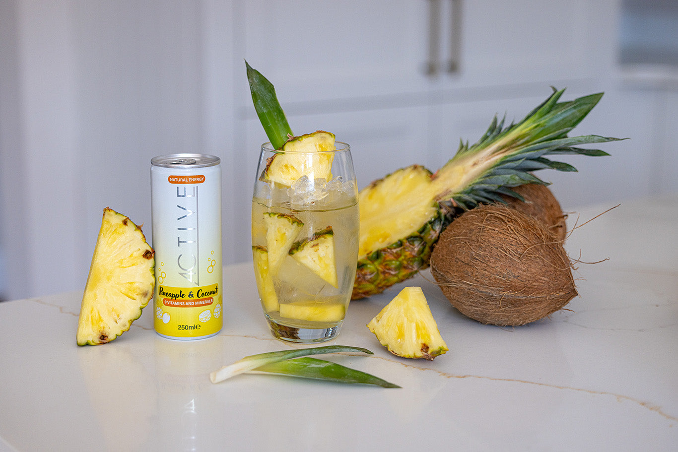 4CTIVE Drink Pineapple & Coconut - Vitamin and Natural Energy